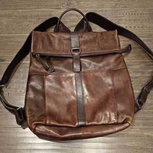 Gianni Conti Genuine Leather Backpack
